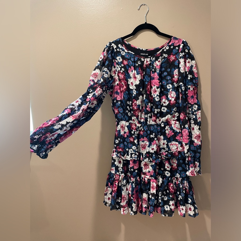 Sugar Lips Floral Dress, NWT, size S